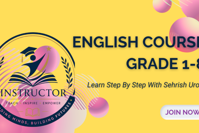 English Course Outline Grade 1–8 By Sehrish Urooj