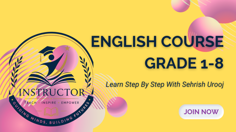 English Course Outline Grade 1–8 By Sehrish Urooj