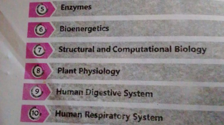 Biology class 11
